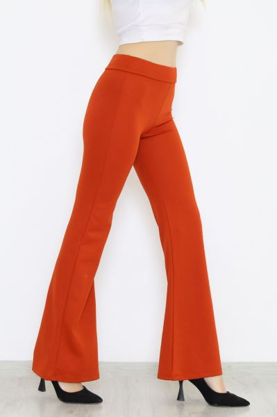 İspanyol Paça Pantolon Kiremit - 8635.1567.