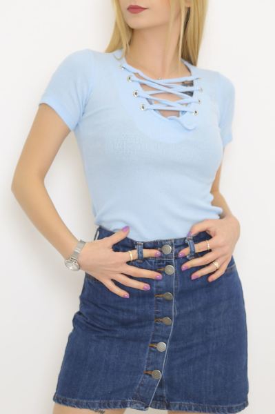 Kuşgözlü Body Bebemavi - 8816.1187.